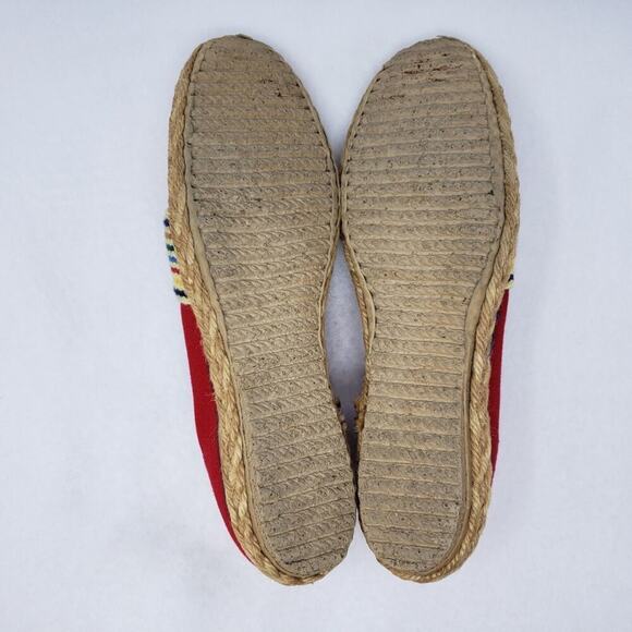 Grasshoppers Slip On Canvas Flat Loafer Boho Shoes Women's 7 - Picture 7 of 8